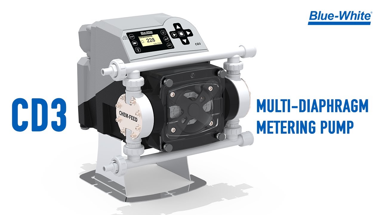CHEM-PRO® CD3 - Dual Diaphragm Metering Pump