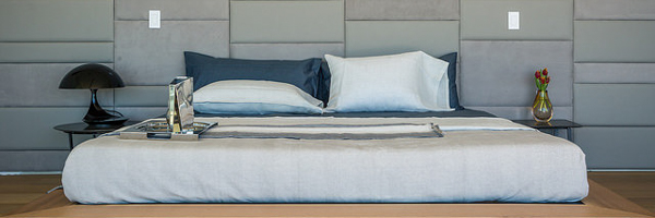 Elegant and modern bedroom interior captured by Coldea Productions to showcase real estate video production services