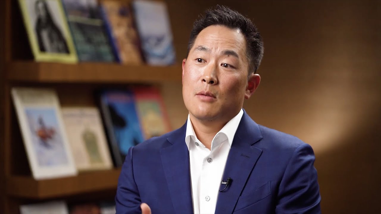 Dr. Steve S Lim, a prosthodontist, speaking in a video presentation for the Center for Advanced Dentistry.